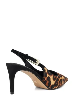 'Closed' Leather Strappy Heels