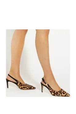 'Closed' Leather Strappy Heels