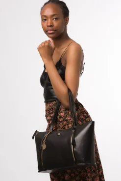 'Clover' Leather Tote Bag