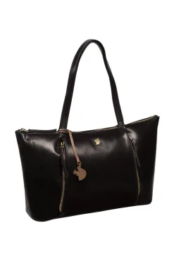 'Clover' Leather Tote Bag