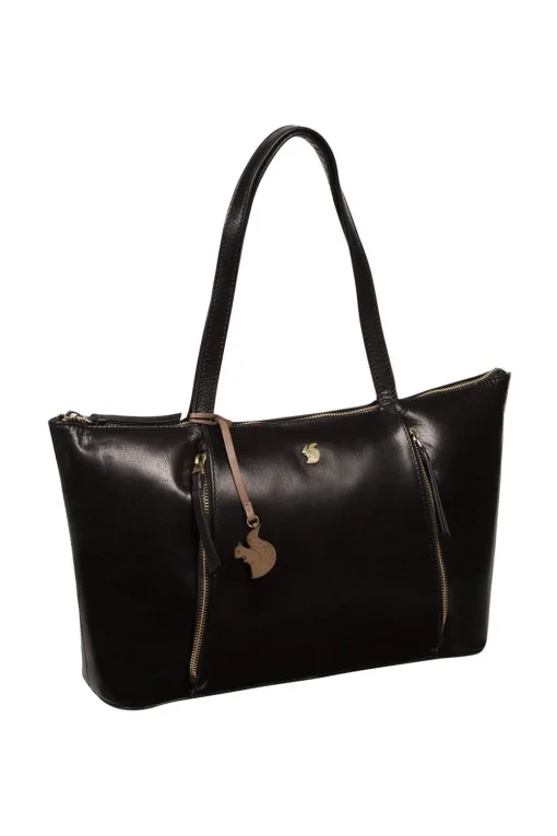 'Clover' Leather Tote Bag