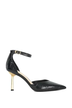 'Colly' Leather Court Shoes