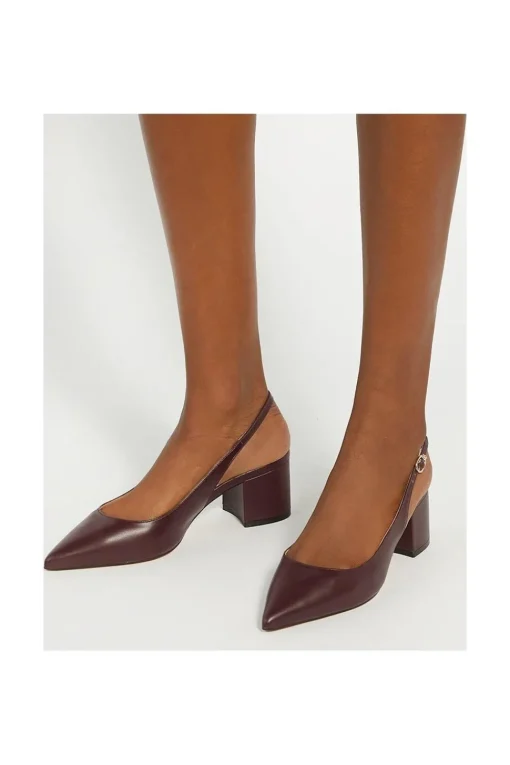 'Compelled' Leather Strappy Heels