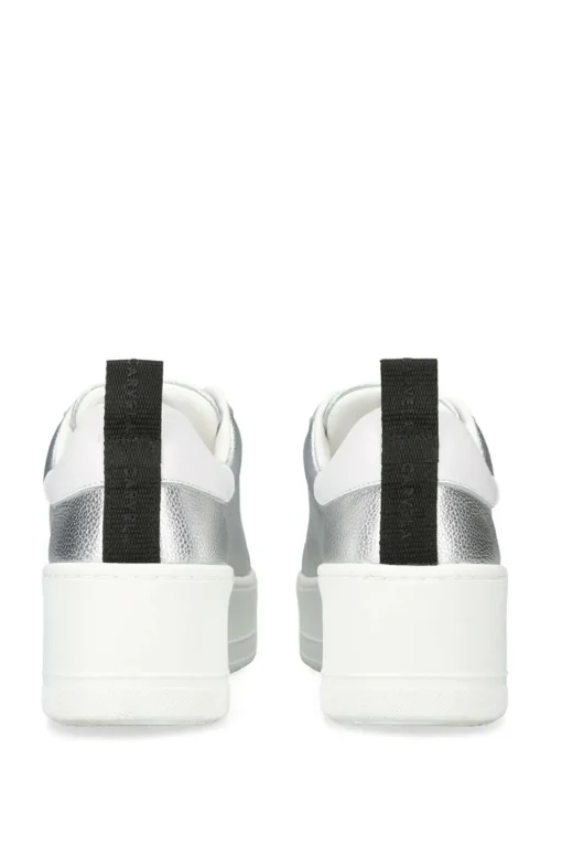 'Connected Laceless' Leather Trainers