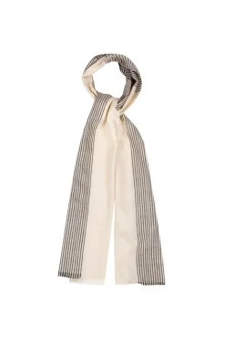 'Contrast' Cashmere & Merino Wool Pashmina
