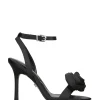 'Corsage Sandal 100' Satin Heels