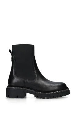 'Dazzle Ankle' Leather Boots