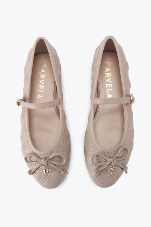 'Diamond Quilt Ballerina'  Flats