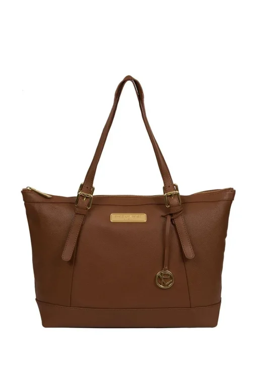 'Emily' Leather Tote Bag