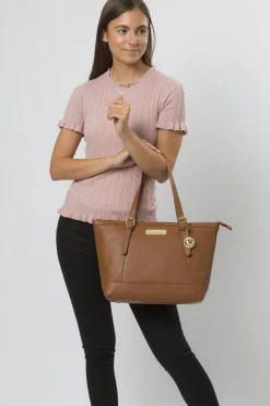 'Emily' Leather Tote Bag