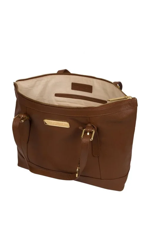 'Emily' Leather Tote Bag