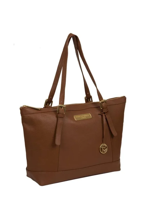 'Emily' Leather Tote Bag