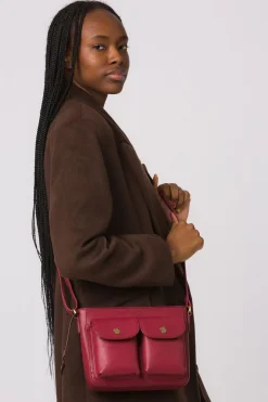 'Eski' Leather Cross Body Bag