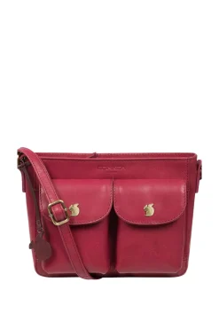 'Eski' Leather Cross Body Bag