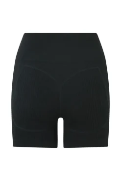 'Essential' Seamless Ribbed Gym Shorts