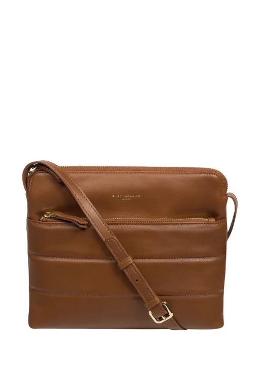 'Finola' Nappa Leather Cross Body Bag