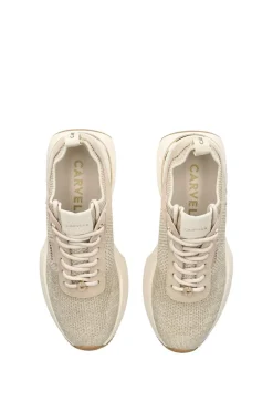 'Flare Knit' Fabric Trainers