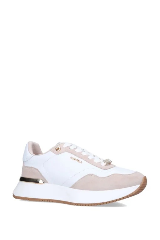 'Flare' Leather Suede Trainers