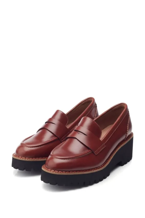 'Florette' Leather Brogues