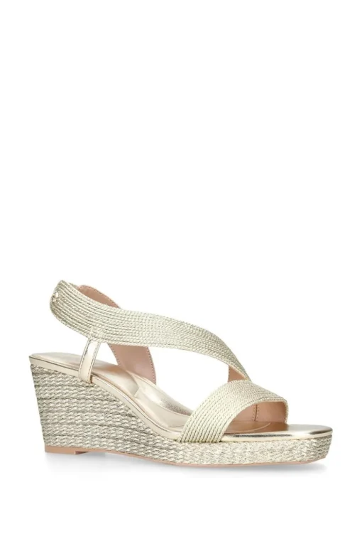 'Gala Wedge 70' Fabric Heels