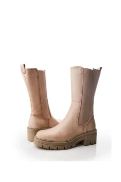 'Giellen' Leather Mid Calf Boots
