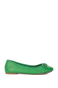 'Hallo' Leather Ballet Pumps