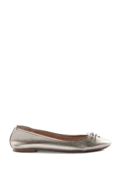 'Hallo' Leather Ballet Pumps