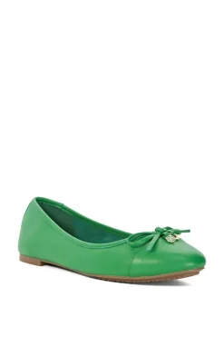 'Hallo' Leather Ballet Pumps
