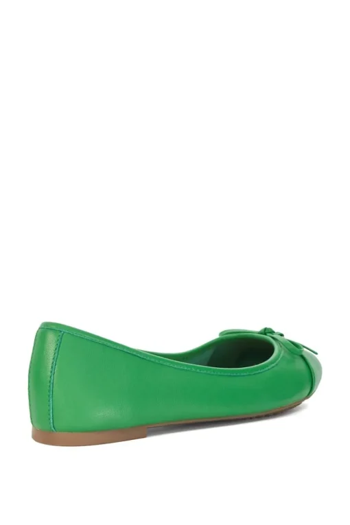 'Hallo' Leather Ballet Pumps