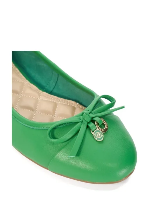 'Hallo' Leather Ballet Pumps