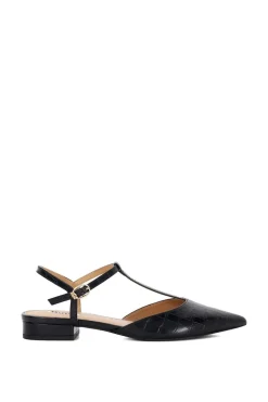 'Harler' Leather Ballet Pumps