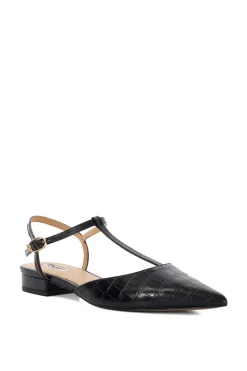 'Harler' Leather Ballet Pumps