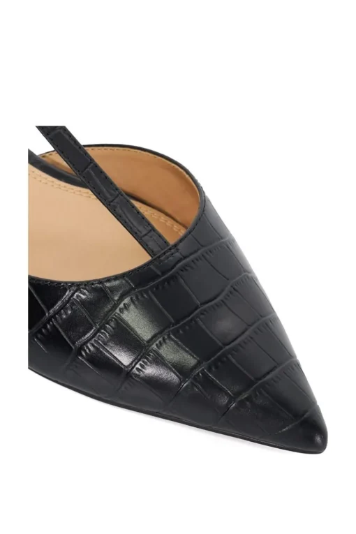 'Harler' Leather Ballet Pumps