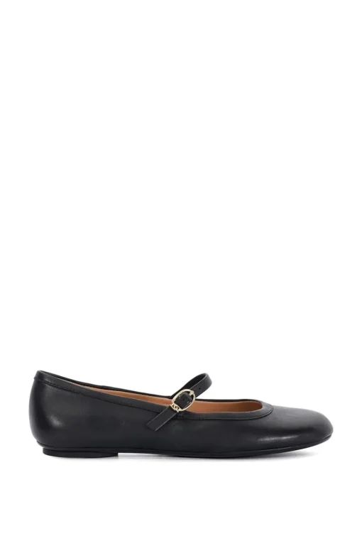 'Heida' Leather Ballet Pumps