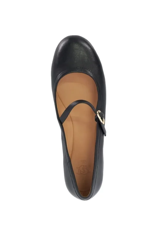 'Heida' Leather Ballet Pumps