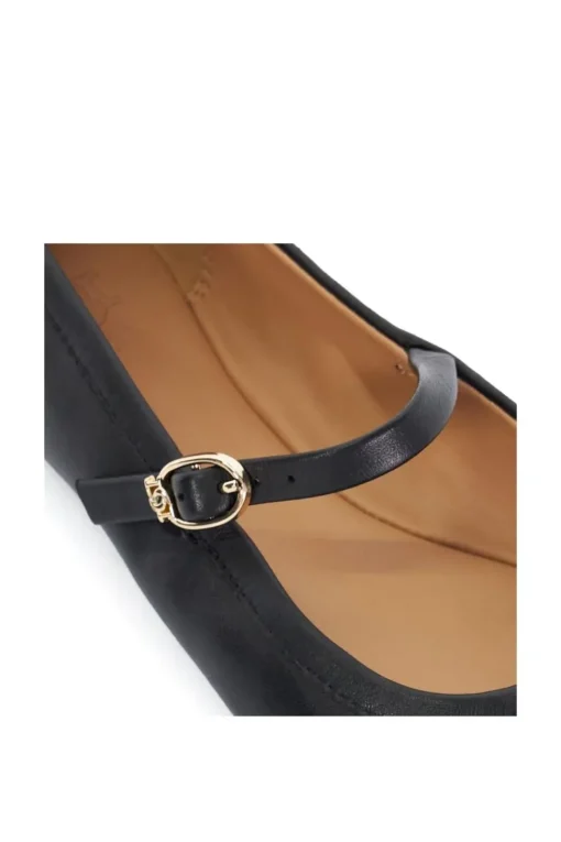 'Heida' Leather Ballet Pumps