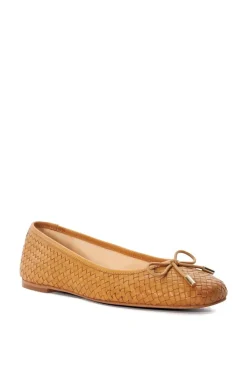 'Heights' Leather Ballet Pumps