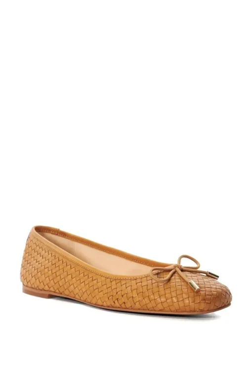 'Heights' Leather Ballet Pumps