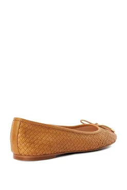 'Heights' Leather Ballet Pumps