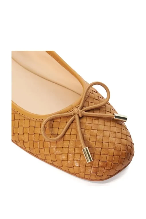 'Heights' Leather Ballet Pumps