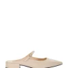 'Hints' Leather Mules