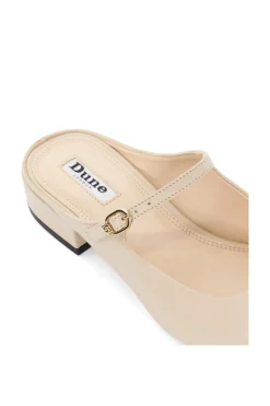 'Hints' Leather Mules