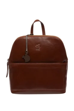 'Hollis' Leather Backpack