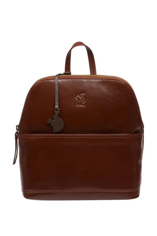 'Hollis' Leather Backpack