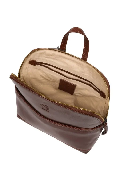 'Hollis' Leather Backpack