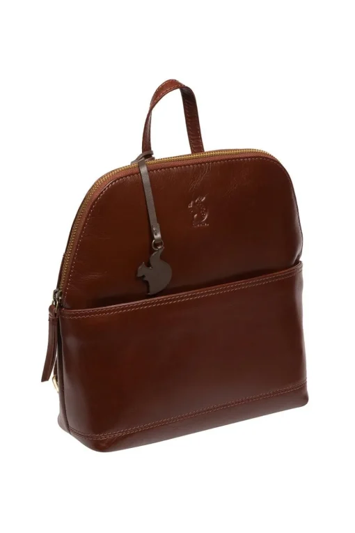 'Hollis' Leather Backpack