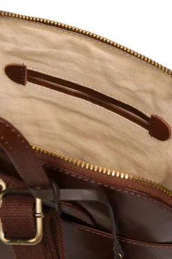 'Hollis' Leather Backpack