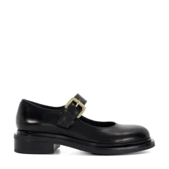 'Huckle' Leather Mary Janes