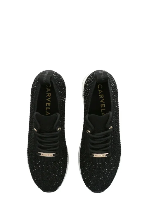'Janeiro Lace Jewel' Fabric Trainers