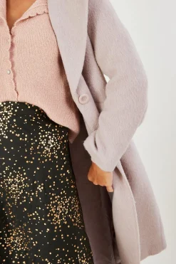 'Jenny' Brushed Wool Smart Coat